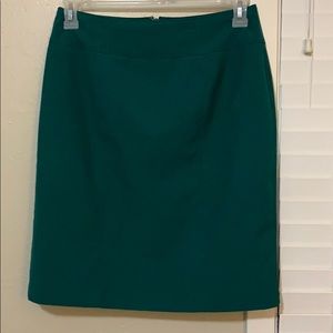 Dark green skirt